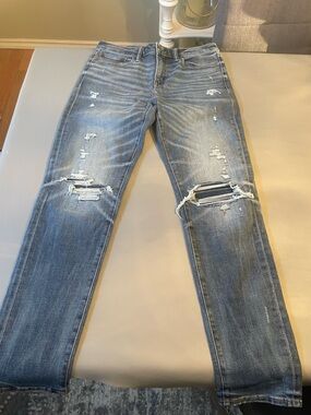 American Eagle AirFlex Jeans NEW Men's Blue Slim Straight